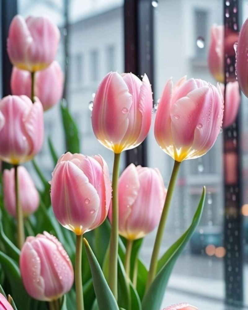 hình nền hoa tulip cho điện thoại